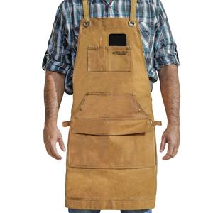 Wholesale Custom Logo Carpenter <b>Apron</b> for Men's With Best Quality Material Canvas <b>Working</b> <b>Apron</b> - Product Image 1