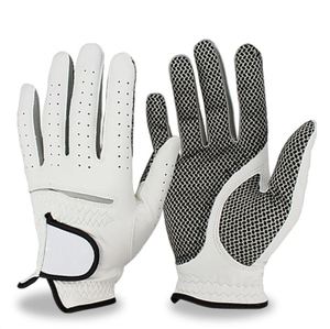 Nouveauté Gants de golf en cuir de mouton véritable de qualité supérieure personnalisés Fournisseur Gants de golf respirants avec logo personnalisé - Product Image 2