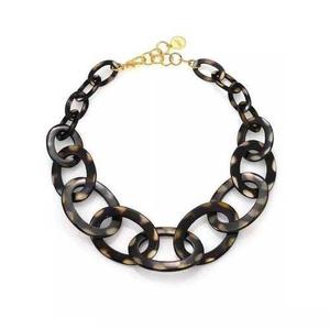 Women's Handmade Buffalo Horn <b>Necklace</b> Handmade Long Chain Fashionable Jewelry for Stylish & <b>Boho</b> Look High Quality - Product Image 3