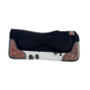 Almohadilla de sillín de fieltro occidental de cuero Premium para caballo Diseño portátil y clásico con forro de tela ¡Compre ahora! - Product Image 4