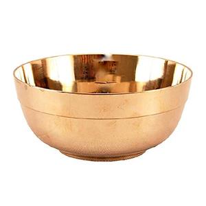 Tazón de servicio moderno para cocina, mesa decorativa de restaurante, Hotel, casa, Color Cobre, forma redonda, cuencos de frutas secas - Product Image 3