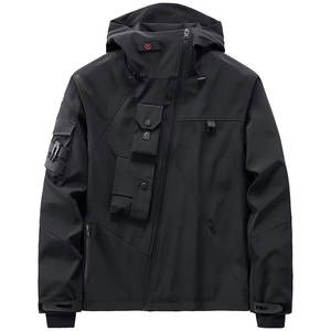 Chaqueta Techwear de alta calidad para hombre, ropa de calle, prendas de vestir exteriores impermeables para tendencias de moda, chaqueta Techwear para hombre - Product Image 1