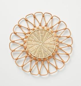 Meilleure vente set de table et dessous de verre en rotin Made in Vietnam table dîner tapis et coussinets décoratifs kingcraftviet - Product Image 3