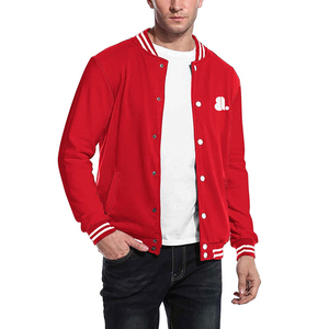 Chaquetas Varsity Personalizadas para Hombre, Diseño 2026, Modelo Sólido, Precio Accesible, para Uso en Exteriores - Product Image 1