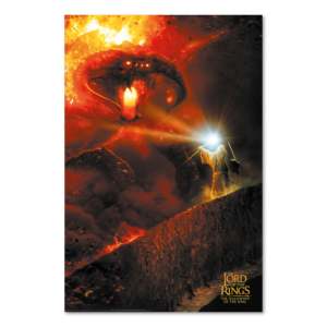 The Lord of the Rings Balrog Durable Paper Wall Art - Product Image 1