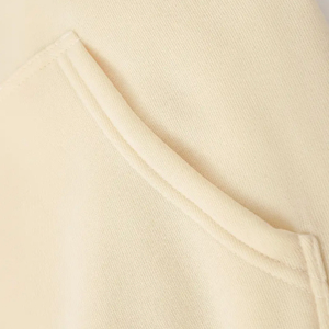 Sudaderas con cremallera de gran tamaño Hombres Streetwear Alta calidad Personalizado en blanco de gran tamaño Drop Shoulder Puff Printing Pullover Hoodie Hombres - Product Image 5