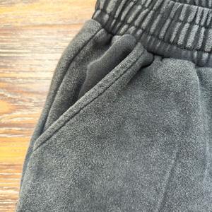 Nuevo estilo para hombre, pantalones cortos para correr con lavado ácido y cordón, pantalones cortos de algodón Vintage, pantalones cortos con estampado personalizado, pantalones cortos con lavado ácido personalizados para hombre OEM - Product Image 5