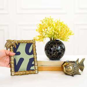 Ensemble cadeau Palm Beach, élégant accent décoratif pour la maison, collection artistique artisanale de qualité supérieure, affichage festif élégant, parfait - Product Image 3