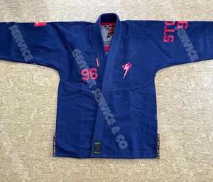 Usine personnalisée BJJ Gi Kimono brésilien Jiu Jitsu Gi avec Logo personnalisé pour l'usure des arts martiaux - Product Image 3