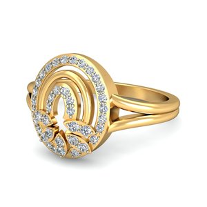 Ishi แหวนทอง18K ประดับเพชรที่ปลูกในแล็บคลาสสิก - Product Image 5