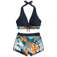 Traje de Baño Bikini Brasileño de Dos Piezas Personalizado 2026, Diseño de Chica Desnuda, Sexy, para Mujer, en Algodón/Fibra de Bambú, Secado Rápido