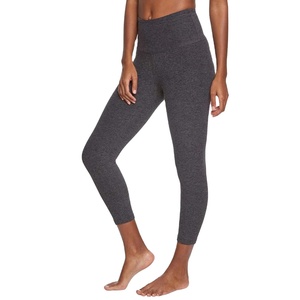 Leggings Deportivos de Cintura Alta para Mujer, con Bolsillos, para Yoga y Fitness, Estilo Capri, Elásticos, de Spandex/Poliéster, Temporada de Verano 2026 - Product Image 1