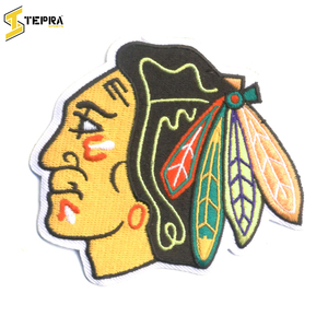 Patchs brodés personnalisés avec des formes de cœur et de fleurs, en PVC, style thermocollant - Marque TEPRA SPORTS, couleurs et tailles personnalisées - Product Image 4