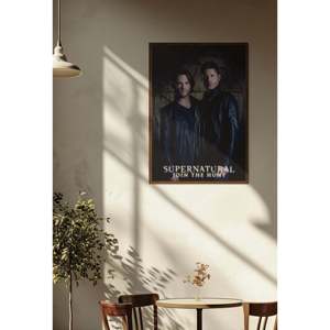 Modern Style Supernatural <b>Poster</b> Join the Hunt for Wall Decor Paper Material - Product Image 2
