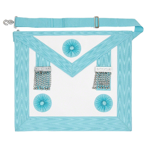 Conjunto de Regalia masónica hecho a mano para uso en casa de campo delantal personalizado y cuello proveedor de uniforme ceremonial directo de fábrica - Product Image 6