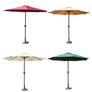 Parasol de jardin extérieur personnalisable en couleur avec mât en fibre de verre et design moderne pour usage hôtelier - Product Image 3
