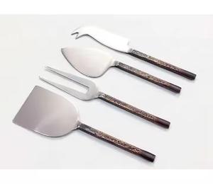 ชุดที่ปาดเนยชุดช้อนส้อมทำจากโลหะมีด้ามจับดีไซน์ไม้ไม่เหมือนใคร - Product Image 2