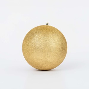 Gold <b>Plastic</b> Christmas Baubles 30cm Diameter Festival <b>Tree</b> Ornaments - Product Image 1