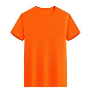 Camisas básicas de punto de algodón 100% para hombre, camisetas informales de color sólido de ajuste regular de media manga, ligeras, de secado rápido, lisas - Product Image 4