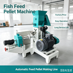 Nouvelle conception de machine à extruder les aliments pour poissons Lerford, haute efficacité, capacité de 30-40 kg/h, taille des granulés de 2 mm à 12 mm - Product Image 2