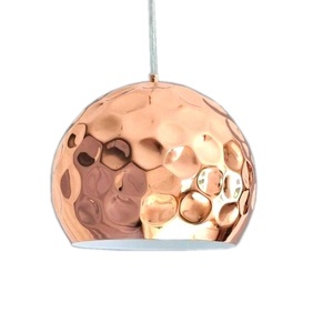 Lampe suspendue rétro industrielle en métal et cuivre, Vintage, pour la maison, la cour, le Bar - Product Image 1