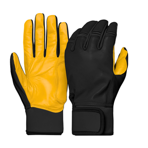 Gants de baseball avec logo personnalisé Gants de baseball en cuir pour hommes Gants de softball en cuir à prise confortable Gants de frappeur de baseball - Product Image 5