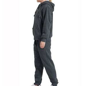 2025 ropa informal chándal para mujer conjuntos de chándales de gran tamaño chándal de dos piezas ropa de entrenamiento Jogging Wear 100% algodón - Product Image 2