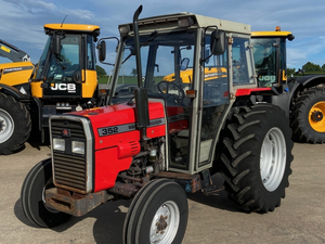 Tractor Agrícola Usado Massey Ferguson MF 352 de 52HP Diésel, 4x4, en Venta - Product Image 2