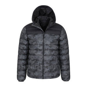 Winter Men's <b>Bubble</b> Jacket Puffer Coat <b>Top</b> Quality Lightweight Zipper Up Hooded Puffer Jackets Fashion Style Men's Puffer Jacket - Product Image 5