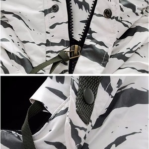 Chaqueta de Esquí y Snowboard para Hombre, Impermeable, Cortavientos, Transpirable, Aislante Térmico, con Capucha, para Invierno - Product Image 4