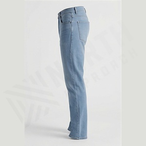 Pantalones Vaqueros de Mezclilla para Hombre 2025, Pantalones Ajustados, Vaqueros Ajustados para Hombre, Venta al por Mayor de Fábrica, Transpirables, Rectos, Servicio OEM - Product Image 3