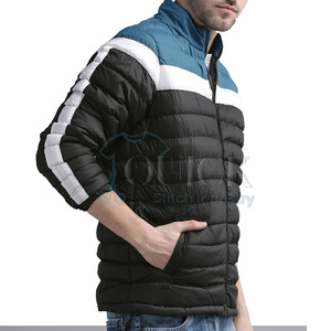 Chaqueta Acolchada Unisex, Superventas, Impermeable, Transpirable, Ecológica, con Cuello Alto, Logotipo Frontal Personalizado, Informal, de Poliéster - Product Image 3
