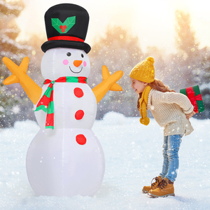 5 ft Inflatable giáng sinh <span class=keywords><strong>Snowman</strong></span>, Inflatable <span class=keywords><strong>Snowman</strong></span> thổi lên <span class=keywords><strong>Snowman</strong></span> inflatable, ngoài trời giáng sinh trang trí với đèn <span class=keywords><strong>LED</strong></span> - Product Image 5
