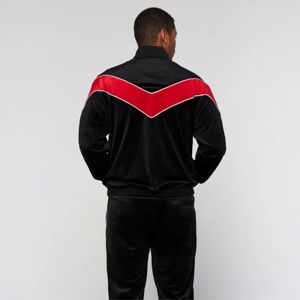 High-Quality Athletic <b>Track</b> <b>Jacket</b> and Pants Set - Breathable, Durable, and Perfect for Sports and Casual Outfits - Product Image 5
