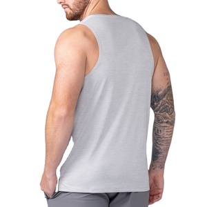 Camisetas de Yoga de Secado Rápido, Ropa Deportiva de Corte Regular para Gimnasio, Prendas de Entrenamiento de Verano, Camiseta sin Mangas de Color Sólido para Fisicoculturismo - Product Image 3