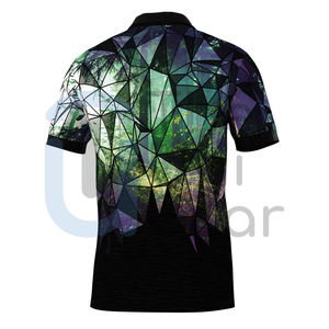 T-shirt polo à manches courtes personnalisé de haute qualité pour hommes Design tricoté confortable avec logo personnalisé pour hommes et femmes - Product Image 3