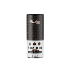 250ml Caffeinated <b>Chocolate</b> Black Coffee <b>Tinned</b> Can Interfresh Vietnam OEM for USA/Canada & Mexico/Brazil | HACCP HALAL - Product Image 1