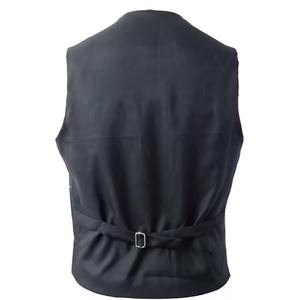 Chaleco de Tartán Informal para Hombre de Alta Calidad con Diseño Personalizado, Transpirable, con Logotipo Bordado Personalizado y Color Personalizado - Product Image 2