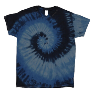 เสื้อถักแขนสั้นใส่ได้ทั้งชายและหญิงเสื้อยืดผ้าบาติกย้อมสีเย็นพิมพ์ลายขนาดใหญ่พิเศษติดฉลากได้ตามต้องการ - Product Image 5