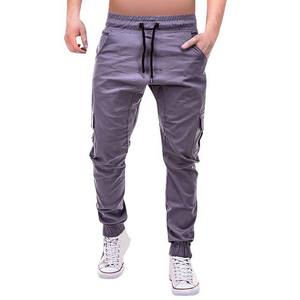 Pantalones Jogger Casuales Ligeros de Corte Ajustado para Hombre, Hechos a Medida, de Lujo, Transpirables, de Secado Rápido, 100% Algodón, Desgastados, de Alta Calidad - Product Image 1