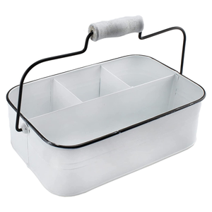 Caddy de almacenamiento directo de fábrica, utensilio de Metal moderno, Caddy, organizador de cocina multicompartimento para una solución de almacenamiento elegante para el hogar - Product Image 4