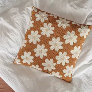 Xuất Khẩu Chất Lượng Handmade Đệm Bìa Lá Thiết Kế Nhiều Màu Hạt Trang Chủ Trang Trí Đệm Bao Gồm Có Sẵn Tại Giá Rẻ Nhất Giá - Product Image 2