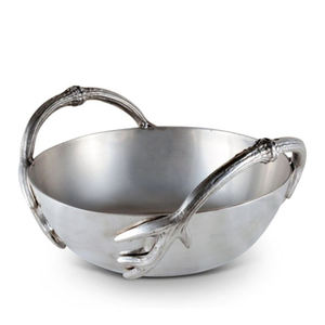 จานชามโลหะขัดเงาสำหรับวางบนโต๊ะทำจากโลหะอุปกรณ์สำหรับเสิร์ฟอาหาร - Product Image 3