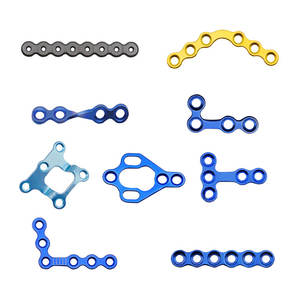 Lightweight High Quality Titanium Maxillofacial Orthopedic Implant <b>Plates</b> Factory-Made Manual <b>Power</b> Medic Instrument Set - Product Image 1