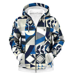 เสื้อฮู้ดดี้ผู้ชายยอดนิยม ผ้าฝ้าย 100% พิมพ์ลายแบบซับลิเมชั่น สำหรับฤดูหนาว 2025 ขายส่ง MOQ ต่ำ ระบายอากาศได้ดี เป็นมิตรกับสิ่งแวดล้อม - Product Image 4