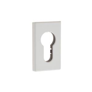 Escudo para manija de ventana ITALIA, recto-blanco - Product Image 1