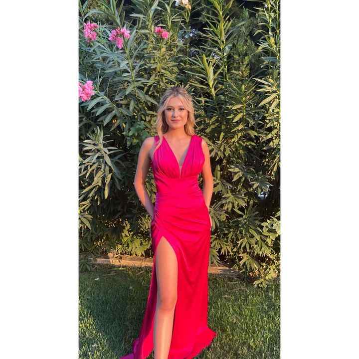 Thick Strap Front Draped Slit Satin New Season Evening Dress Ht7347 7347