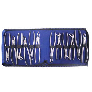 คีมถอนฟันสแตนเลส,เครื่องมือศัลยกรรมทันตกรรมคีมผ่าตัดจัดฟันคุณภาพสูงปรับแต่งโลโก้ได้ - Product Image 4