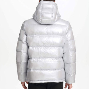 Factory Direct Sale Winter Stand Puffer Jackets Waterproof Private Label Low MOQ <b>Top</b> Selling Long Sleeves <b>Men</b> Customized Colors - Product Image 2