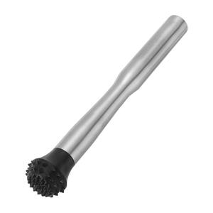 Elegante Triturador de Cócteles de Acero Inoxidable con Base de Goma Texturizada, Herramienta de Barra Ergonómica y Resistente para Triturar y Mezclar Suavemente - Product Image 4